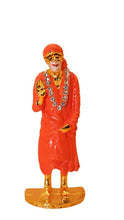 Load image into Gallery viewer, Sai Baba Statue Divine for Your Home/car Decor Gold