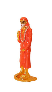 Sai Baba Statue Divine for Your Home/car Decor Gold