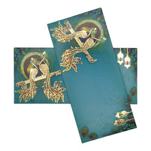 Load image into Gallery viewer, Envelopes Envelope Money holder Diwali Wedding Gift Card Pack of 10 Blue