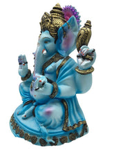 Load image into Gallery viewer, Ganesh Ganesha Ganpati Ganapati Hindu God Hindu God Ganesh fiber idol White