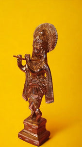 Lord Krishna,Bal gopal Statue,Home,Temple,Office decore (8cm x2cm x1.5cm) Silver