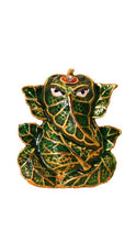 Load image into Gallery viewer, Ganesh Bhagwan Ganesha Statue Ganpati for Home Decor Green