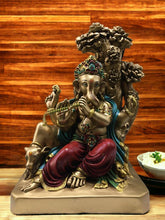 Load image into Gallery viewer, Ganesh Ganesha Ganpati Ganapati Hindu God Hindu God Ganesh fiber idol Brass