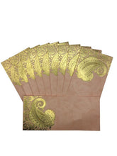 Load image into Gallery viewer, Envelopes Envelope Money holder Diwali Wedding Gift Card Pack of 10 Light Pink