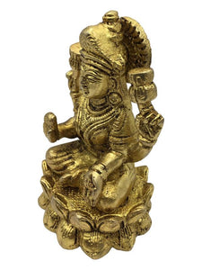 Laxmi Hindu God Hindu God laxmi fiber idol  Brass