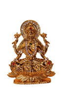 Load image into Gallery viewer, Laxmi Hindu God Hindu God laxmi fiber idol ( 3cm x 2cm x 0.5cm) Gold