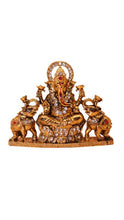 Load image into Gallery viewer, Ganesh Bhagwan Ganesha Statue Ganpati for Home Decor Gold