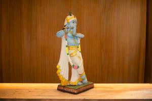 Lord Krishna,Kanha,Bal gopal Statue,Home,Temple,Office decore White