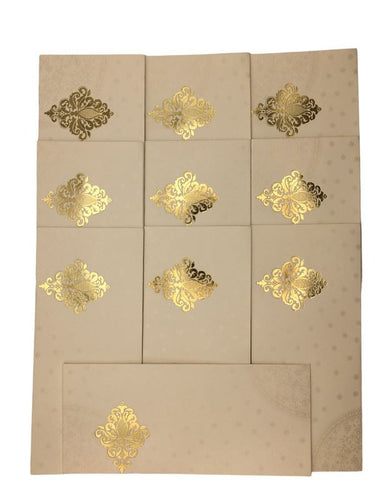 Envelopes Envelope Money holder Diwali Wedding Gift Card Pack of 10 White