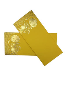 Envelopes Envelope Money holder Diwali Wedding Gift Card Pack of 10 Yellow