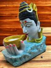 Load image into Gallery viewer, Lord Shiva Shankar Idol Hindu God Statue IdolGold White