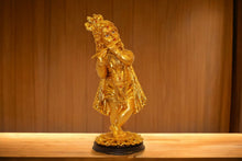 Load image into Gallery viewer, Lord Krishna,Kanha,Bal gopal Statue,Home,Temple,Office decore Gold