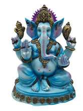 Load image into Gallery viewer, Ganesh Ganesha Ganpati Ganapati Hindu God Hindu God Ganesh fiber idol White