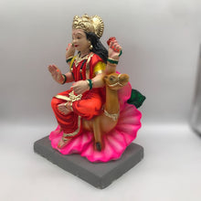 Load image into Gallery viewer, Ambe maa,Ambaji, Durga ma, Bengali Durga ma statue,idol,murti,mud idol Red