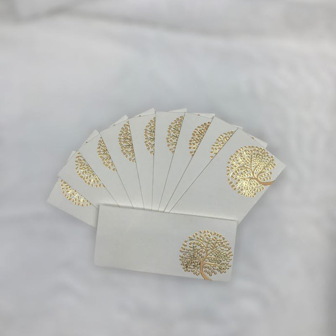 Envelopes Envelope Money holder Diwali Wedding Gift Card Pack of 10 White