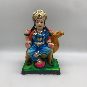 Ambe maa,Ambaji, Durga ma, Bengali Durga ma statue,idol,murti,mud idol Blue