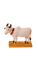 Load image into Gallery viewer, Cow with Positive Energy for Home offers Wealth(1cm x 1.5cm x 0.5cm) White