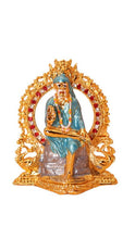 Load image into Gallery viewer, Sai Baba Statue Divine for Your Home/car Decor Gold