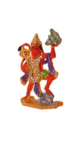 Lord Bahubali Hanuman Idol for home,car decore (1.5cm x 1cm x 0.5cm) Orange