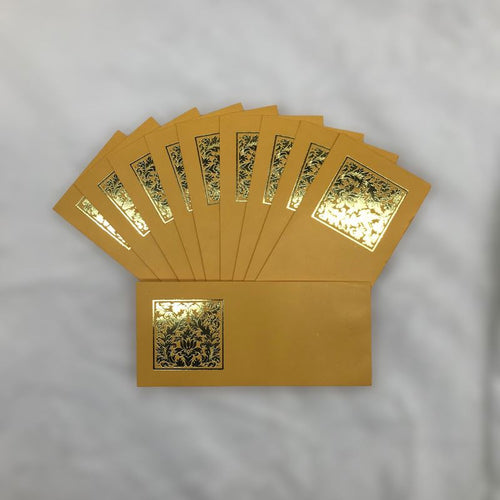 Envelopes Envelope Money holder Diwali Wedding Gift Card Pack of 10 Yellow