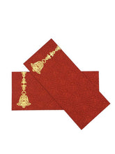 Load image into Gallery viewer, Envelopes Envelope Money holder Diwali Wedding Gift Card Pack of 10 Red