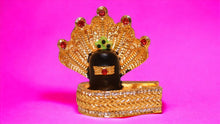 Load image into Gallery viewer, Shivling Idol Murti for Daily Pooja Purpose (2.4cm x 2.2cm x 1cm) Golden