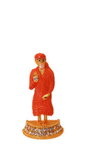 Load image into Gallery viewer, Sai Baba Statue Divine for Your Home/car Decor Gold