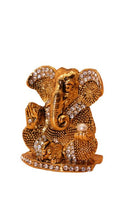 Load image into Gallery viewer, Ganesh Bhagwan Ganesha Statue Ganpati for Home Decor Gold