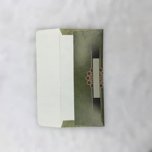 Envelopes Envelope Money holder Diwali Wedding Gift Card Pack of 10 Green