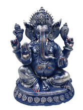 Load image into Gallery viewer, Ganesh Ganesha Ganpati Ganapati Hindu God Hindu God Ganesh fiber idol White