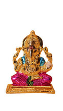 Load image into Gallery viewer, Ganesh Bhagwan Ganesha Statue Ganpati for Home Decor Gold