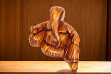 Load image into Gallery viewer, Ganesh Ganesha Ganpati Ganapati Hindu God Hindu God Ganesh fiber idol Brown