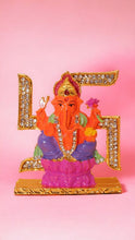 Load image into Gallery viewer, Ganesh Bhagwan Ganesha Statue Ganpati for Home Decor Orange