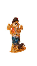 Load image into Gallery viewer, Ganesh Bhagwan Ganesha Statue Ganpati for Home Decor Gold