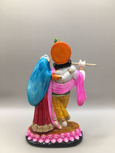 Load image into Gallery viewer, Radha Krishna Hindu God Statue IdolColorful