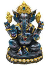 Load image into Gallery viewer, Ganesh Ganesha Ganpati Ganapati Hindu God Hindu God Ganesh fiber idol White