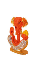 Load image into Gallery viewer, Ganesh Bhagwan Ganesha Statue Ganpati for Home Decor Orange