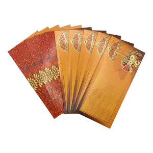 Envelopes Envelope Money holder Diwali Wedding Gift Card Pack of 10 Golden