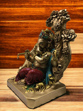 Load image into Gallery viewer, Ganesh Ganesha Ganpati Ganapati Hindu God Hindu God Ganesh fiber idol Brass