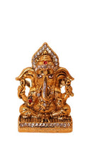 Load image into Gallery viewer, Ganesh Bhagwan Ganesha Statue Ganpati for Home Decor Gold