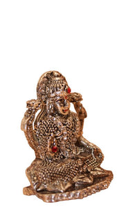 Laxmi Hindu God Hindu God laxmi fiber idol ( 2cm x 1.6cm x 0.8cm) Grey