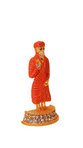 Sai Baba Statue Divine for Your Home/car Decor Gold