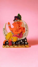 Load image into Gallery viewer, Ganesh Bhagwan Ganesha Statue Ganpati for Home Decor Orange