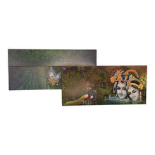 Load image into Gallery viewer, Envelopes Envelope Money holder Diwali Wedding Gift Card Pack of 10 Green&amp; Brown