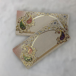 Envelopes Envelope Money holder Diwali Wedding Gift Card Pack of 10 Cream