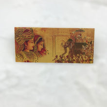 Load image into Gallery viewer, Envelopes Envelope Money holder Diwali Wedding Gift Card Pack of 10 Gold