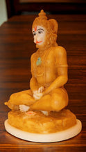 Load image into Gallery viewer, Lord Bahubali Hanuman Idol Bajrang Bali Murti (9.5cm x 6cm x 5cm) Yellow
