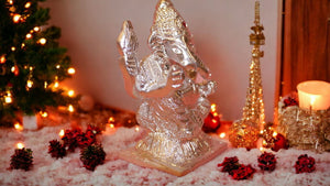 Ganesh Bhagwan Ganesha Statue Ganpati for Home Decor(4.4cm x 2.8cm x 2cm) Silver
