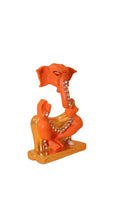 Load image into Gallery viewer, Ganesh Bhagwan Ganesha Statue Ganpati for Home Decor Orange