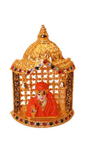 Load image into Gallery viewer, Sai Baba Statue Divine Decor for Your Home Indian Idol Gold